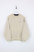 Beige Crewneck Sweatshirt